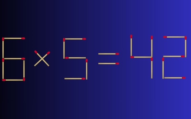 «لغز عايز دماغ شغالة».. هل يمكنك إصلاح هذه المعادلة بتحريك 3 أعواد خلال 25 ثانية؟ 